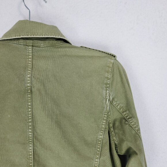 Madewell Jacket Womens Small Green Outbound Utility Button Up Outdoor Casual - Picture 10 of 11